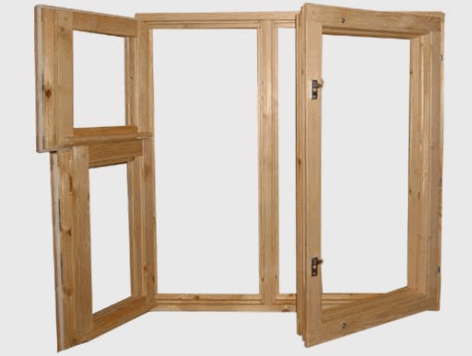 деревянные окна виды