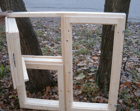 Установка деревянных окон