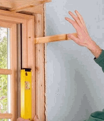 монтаж деревянных окон