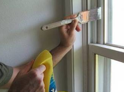 как красить деревянные окна